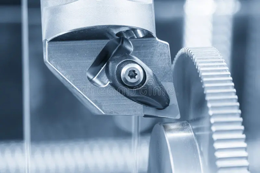 engineer meninjau skenario machining CNC untuk persiapan RFQ proyek
