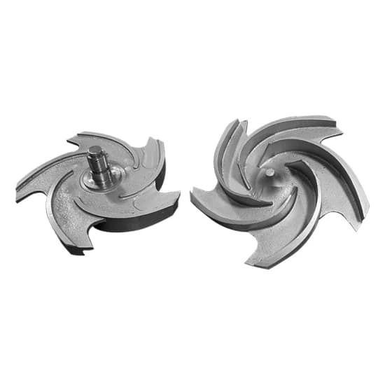impeller pompa stainless steel hasil precision investment casting untuk industri fluida
